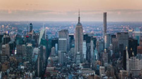 從世貿一號觀景台一覽知名的天際線