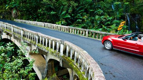 Cruising along the Hana Highway