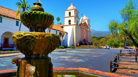 Old Mission Santa Barbara （圣巴巴拉）