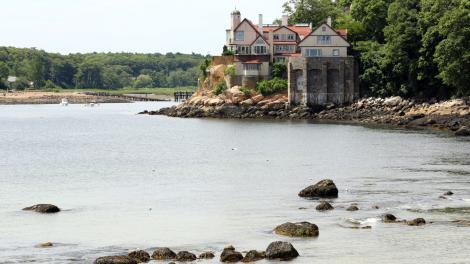 Gloucester coastline in the North of Boston region, Massachusetts