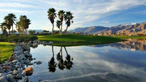 View of the Escena Golf Club in Palm Springs, California