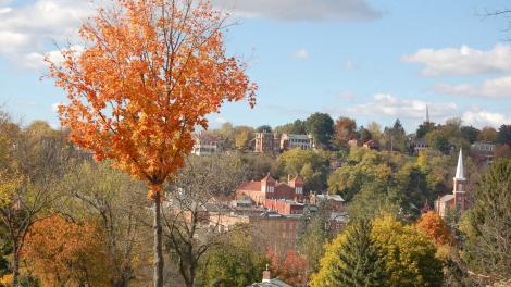 Picturesque view of Galena in Great Rivers Country, Illinois