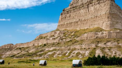 史考特峭壁國家紀念區，深具歷史意義的路徑地標
