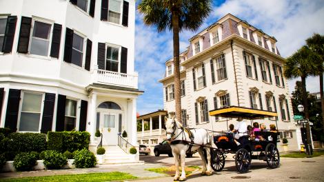 Carriage ride in Charleston, South Carolina