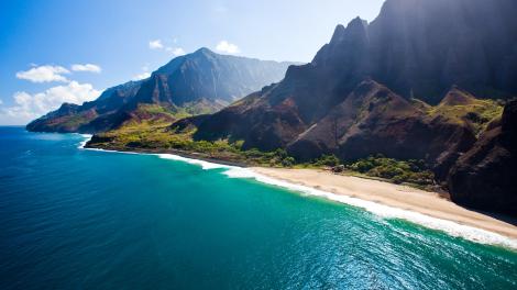 The coast of Kauaʻi
