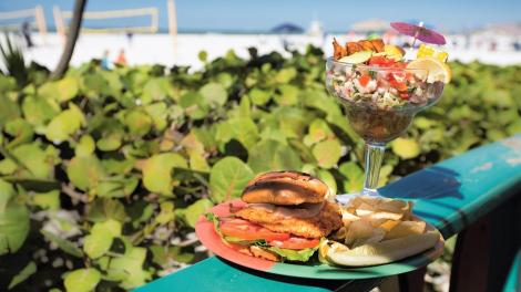 Fresh seafood at Frenchy's