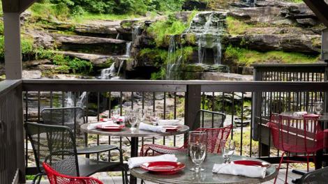 Glass at Ledges Hotel