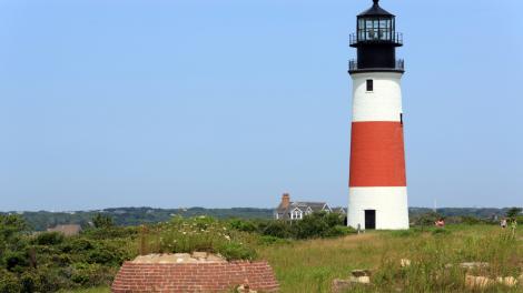 Sankaty Head Light, Nantucket island, Massachusetts