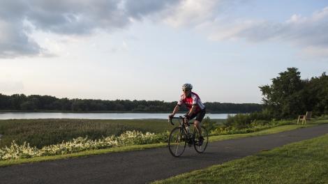 Cycling the Mohawk-Hudson Bike-Walk Trail in New York State Cycling the Mohawk-Hudson Bike-Walk Trail in New York State