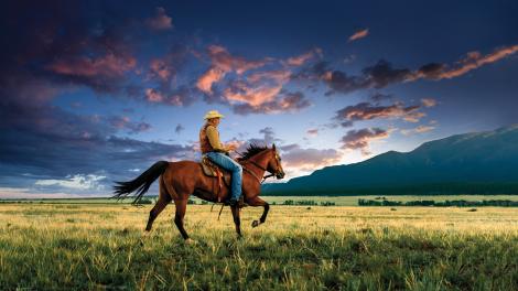 Western life in Buena Vista, Colorado