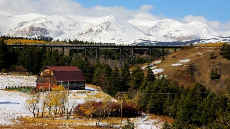 Amtrak offers guided journeys through Glacier National Park that can last anywhere from four to 16 days Amtrak offers guided journeys through Glacier National Park that can last anywhere from four to 16 days