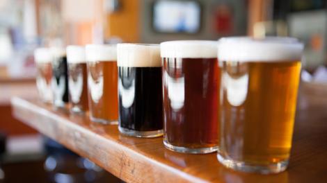 Variety of craft beers found in the San Francisco Bay area