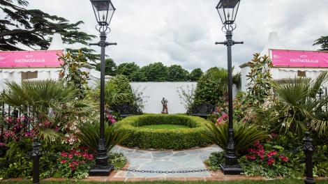 The Charleston, South Carolina Garden at RHS Hampton Court Palace Flower Show, 2016