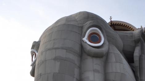 紐澤西州的大象露西是美國的路邊雕塑之一