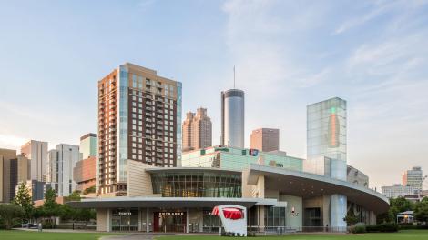 World of Coca-Cola in downtown Atlanta, Georgia