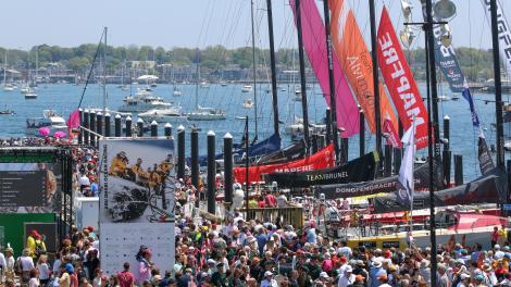 Volvo World Race in Newport, Rhode Island, 2015