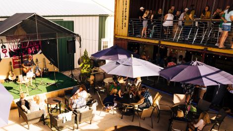 Wine and music are the perfect mix at a Danenberger Family Vineyards event in Springfield, Illinois