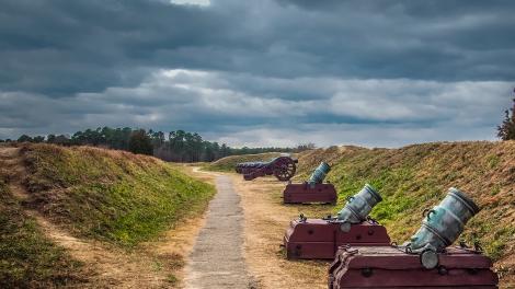 約克鎮戰場的迫擊砲