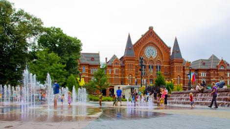 Outside the Cincinnati Music Hall in Ohio Outside the Cincinnati Music Hall in Ohio