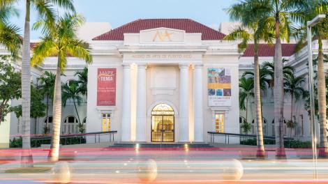 Exterior of Museo de Arte de Puerto Rico in San Juan