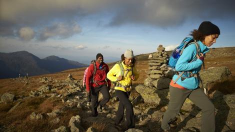 A hiking excursion in the White Mountains of New Hampshire with Appalachian Mountain Club A hiking excursion in the White Mountains of New Hampshire with Appalachian Mountain Club