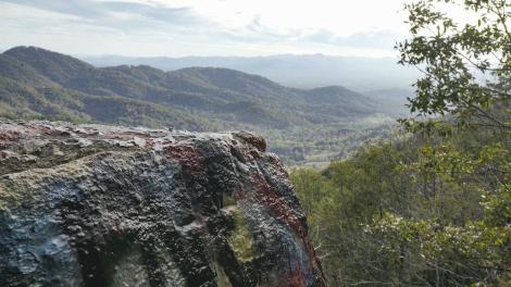 Mountain views near Asheville, North Carolina