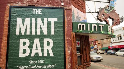 The Mint Bar in Sheridan, Wyoming