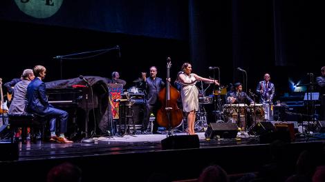 Mountain Stage live radio performance in Charleston, West Virginia