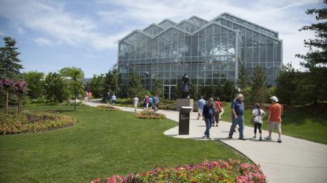 The Frederik Meijer Gardens & Sculpture Park in Grand Rapids, Michigan The Frederik Meijer Gardens & Sculpture Park in Grand Rapids, Michigan