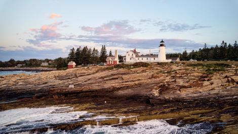 Rugged coastlines and maritime history at the Pemaquid Point Lighthouse in Bristol Rugged coastlines and maritime history at the Pemaquid Point Lighthouse in Bristol