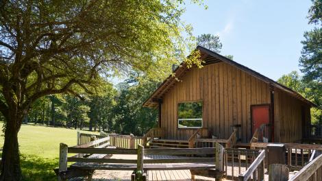 The Los Adaes State Historical Site in Robeline, Louisiana