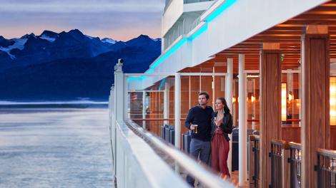 Incredible views of Alaska from the Norwegian Bliss cruise ship