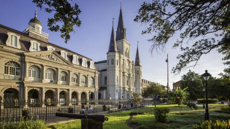 The French Quarter in New Orleans, Louisiana
