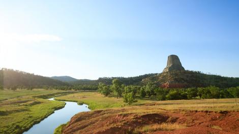 Devils Tower National Monument near Hulett, Wyoming