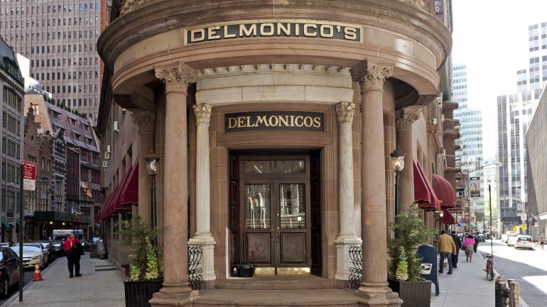 紐約市老字號餐廳 Delmonico’s 入口 紐約市老字號餐廳 Delmonico’s 入口