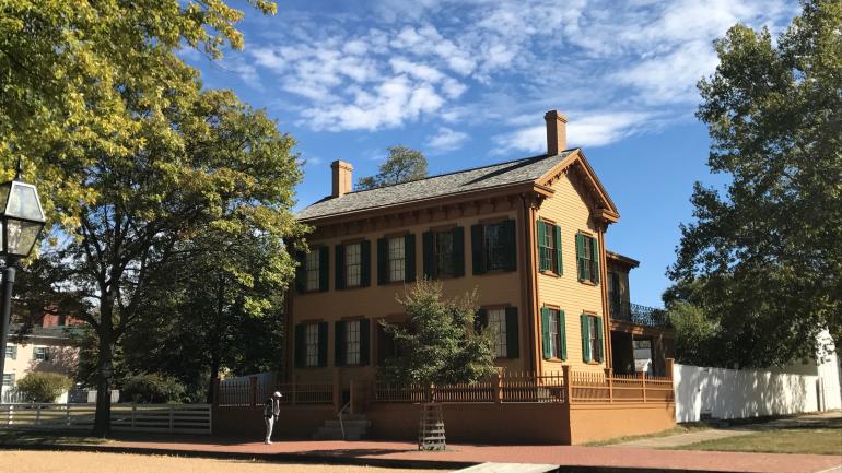 亞伯拉罕·林肯居住了 17 年的林肯故居國家歷史景點