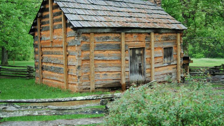 亞伯拉罕·林肯總統少年時代在旋鈕溪的故居