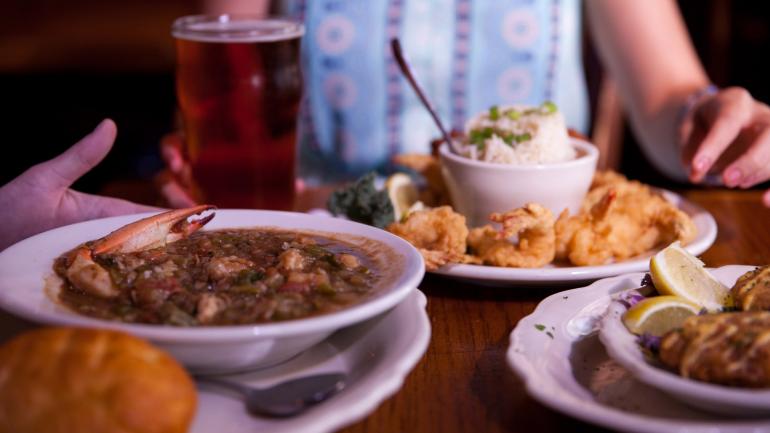 巴頓魯治豐富美味的海鮮等你來品嚐