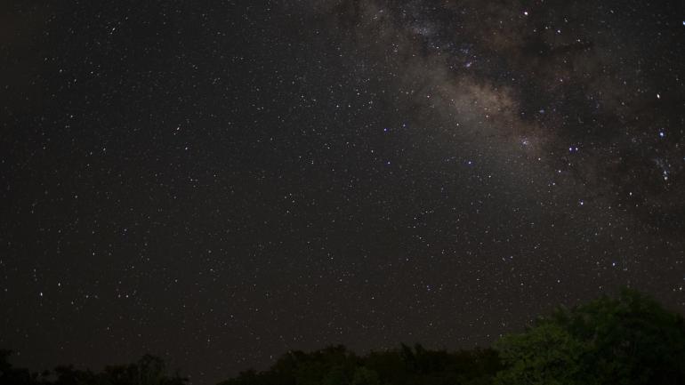 The night sky as seen from Vieques