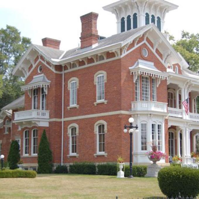 The Belvedere mansion in Galena, Illinois