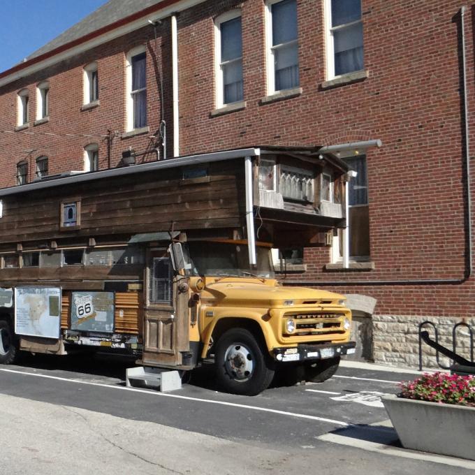 The Waldmire Land Yacht in Pontiac, Illinois The Waldmire Land Yacht in Pontiac, Illinois