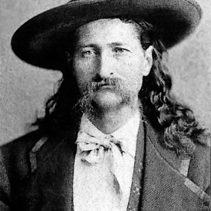 American folk hero and former Springfield detective "Wild" Bill Hickok (1837-1876) American folk hero and former Springfield detective "Wild" Bill Hickok (1837-1876)