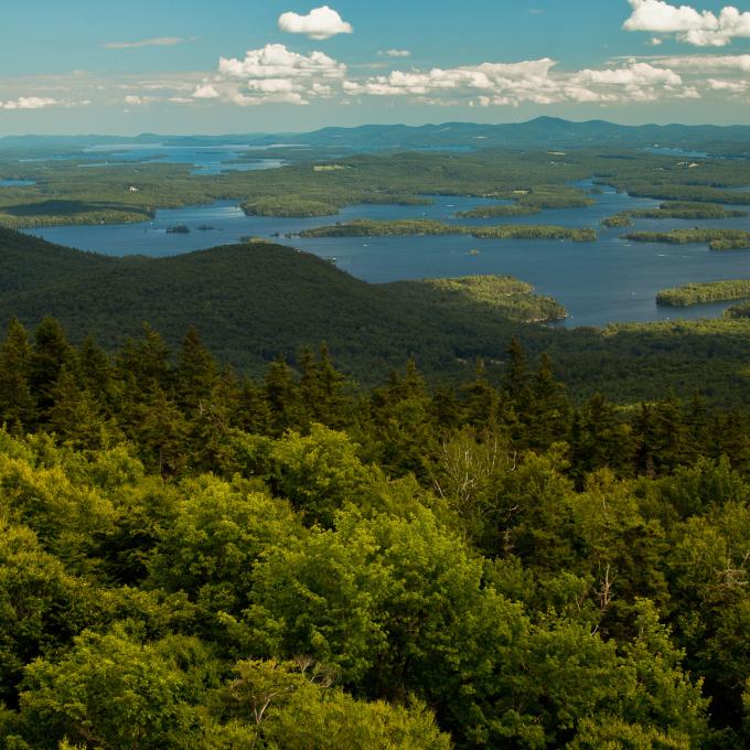 鳥瞰溫尼珀索基湖