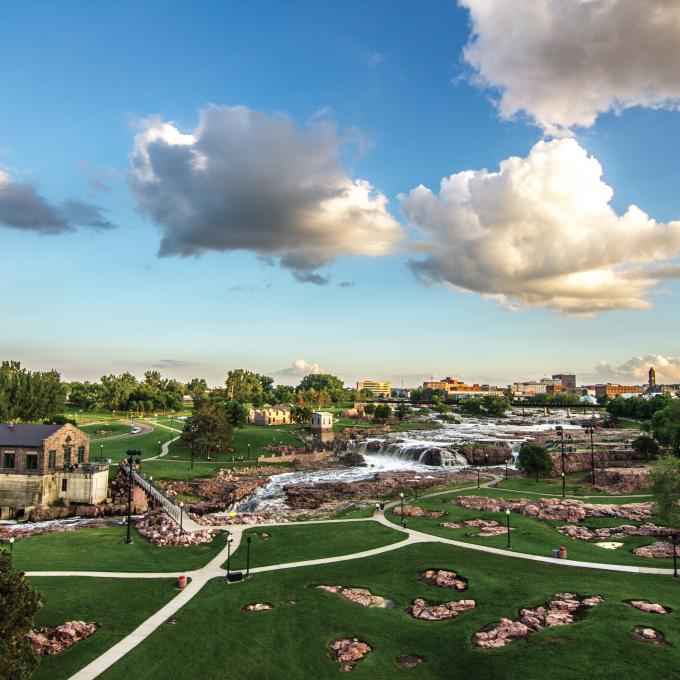 鳥瞰蘇瀑布與大蘇河