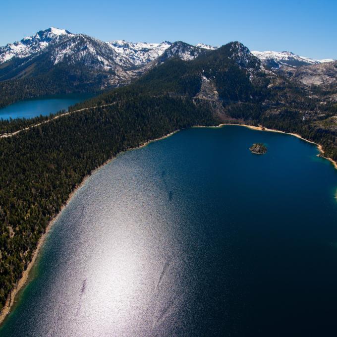 Tahoe’s deep blue waters