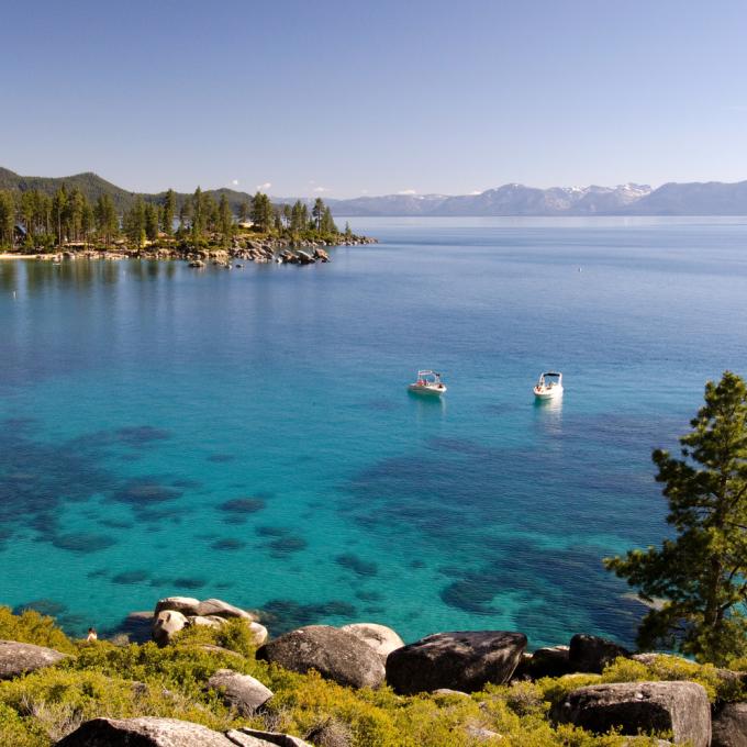 Pure, crystal-clear water