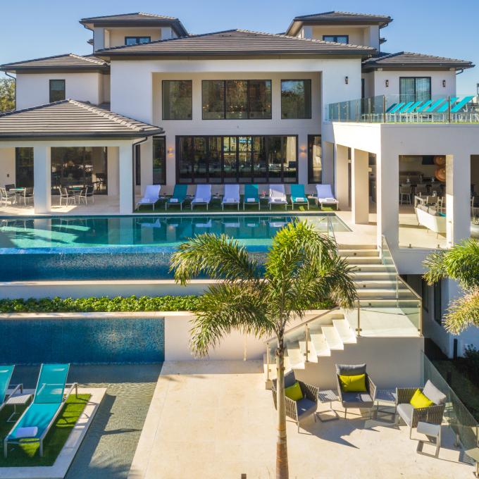 A luxury vacation home rental in Kissimmee, Florida