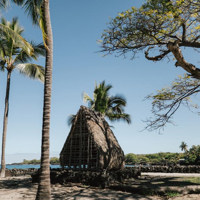 Puʻuhonua o Hōnaunau National Historical Park in Hōnaunau, Hawaiʻi Puʻuhonua o Hōnaunau National Historical Park in Hōnaunau, Hawaiʻi