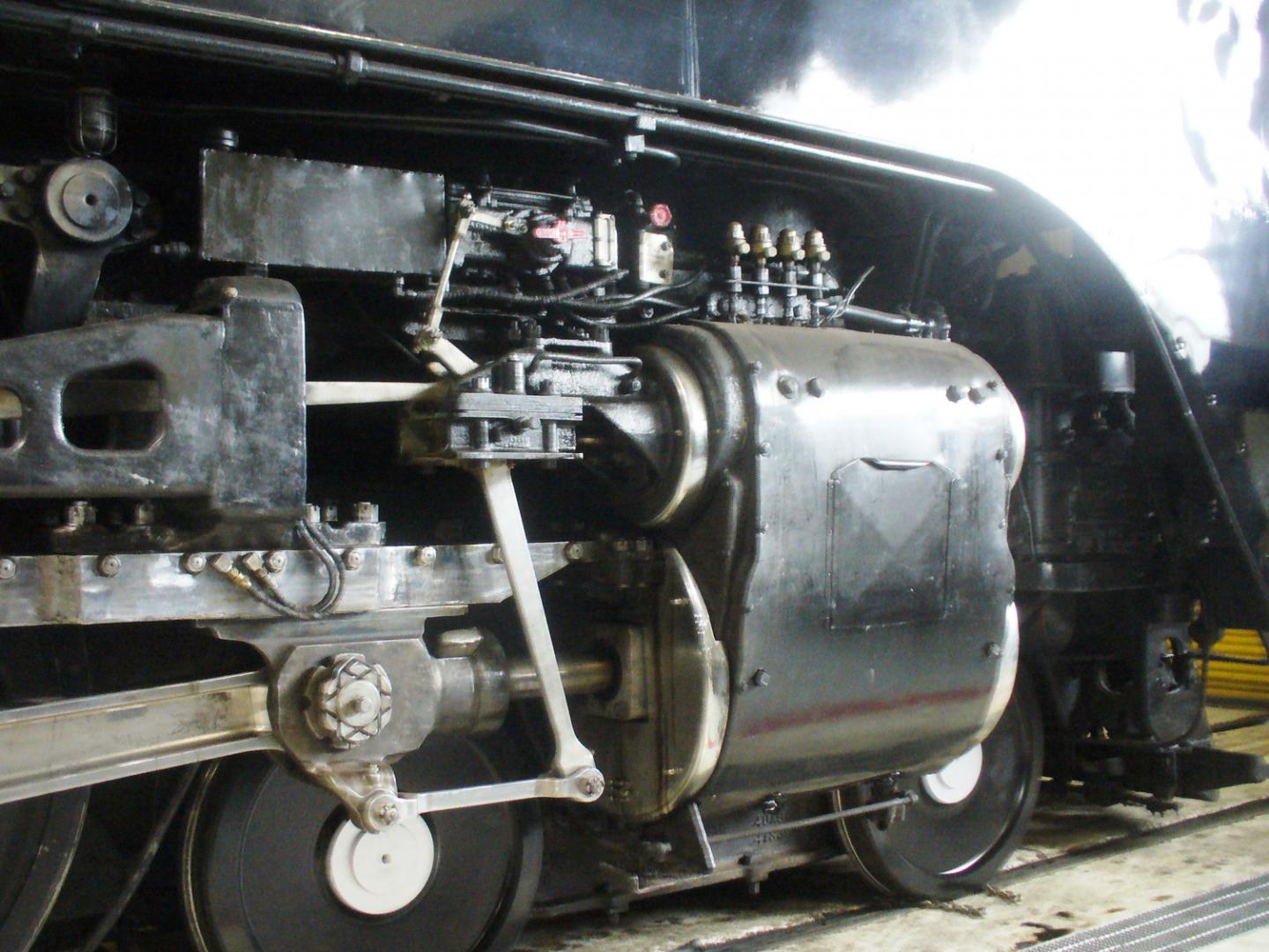 夏延古色古香的蒸氣火車