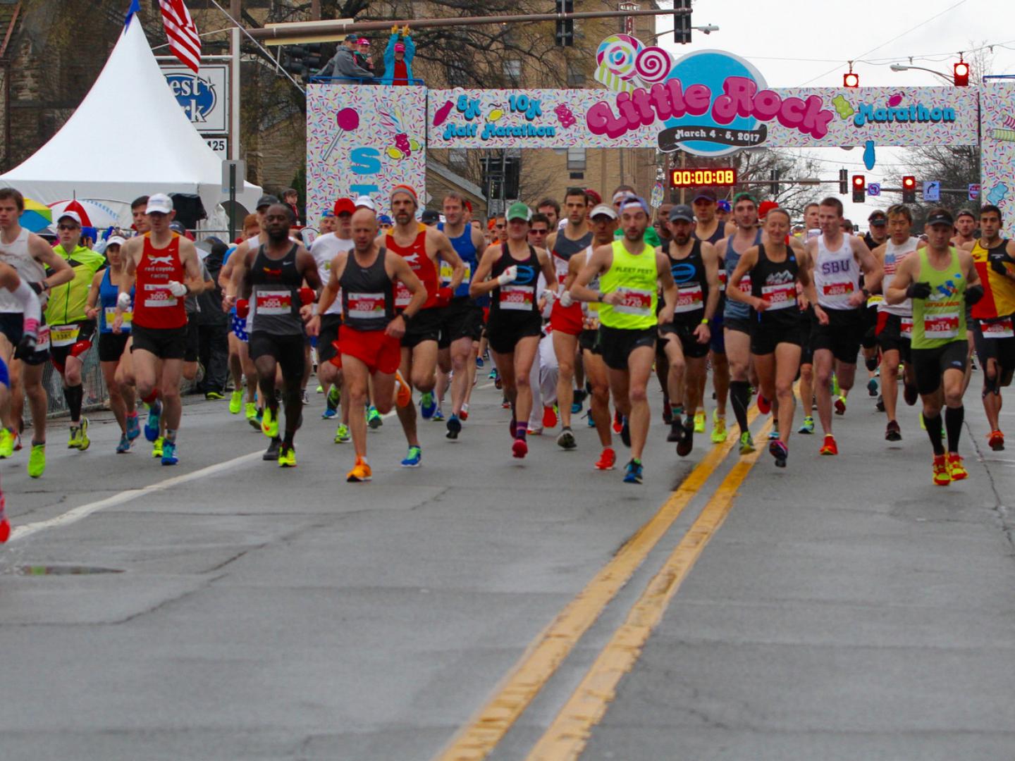 小岩城馬拉松的刺激賽況